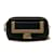 Fendi Leather Easy 2 Baguette Bag BBS044ADC5EIEF9 Black Pony-style calfskin  ref.853041