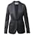 Mulberry Single-Breasted Blazer Jacket in Black Wool  ref.853121