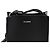 Bolsa tiracolo pequena Jil Sander Tangle em couro de bezerro preto - vista 9