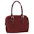FENDI Zucchino Canvas Hand Bag Red Auth rd4396 Cloth  ref.853899