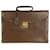 Porte-documents en cuir vintage Gucci Marron  ref.853963