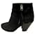 All Saints black piston boots with cuban heels Leather  ref.854033