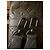 Abbesses Louis Vuitton Keepall Bandouliere 25 Nero - vista 3