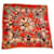 Hermès carré 90cm Rosso Seta  ref.854100