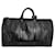 Keepall Louis Vuitton de piel Epi negra 50 Negro Cuero  ref.854332