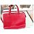 bag-in 100%Longchamp in pelle rossa Rosso - vista 9