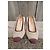 Décolleté Miu Miu nylon beige rosso scuro 35,5 Bordò - vista 3