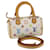 Bolsa de mão LOUIS VUITTON Monograma Multicolor Mini Speedy Branco M92645 Multicor Couro  ref.854704