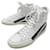 Yves Saint Laurent SCARPE SNEAKER SL SAINT LAURENT/35H 442038 Pelle bianca 42 scarpe di pelle Bianco  ref.854891