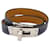 Hermès Kelly lined lap bracelet 18 CM LEATHER SWIFT NAVY BLUE STRAP  ref.854903