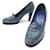 Zapatos de tacón Walter Steiger 37.5 ZAPATO DE SALON PIEL COCODRILO AZUL Cueros exoticos  ref.855040