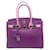Hermès HERMES BIRKIN BAG 30 HSS Purple Leather  ref.855155