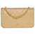 Sac Chanel Timeless/Classic in Beige Leather - 100282  ref.855386