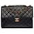 CHANEL TIMELESS JUMBO SINGLE FLAP BAG CROSSBODY BAG IN BLACK QUILTED LAMB LEATHER - 100406  ref.855394
