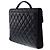 Chanel cartella in pelle caviale nera -101086 Nero - vista 4