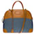 Hermès RARE HERMES BOLIDE LIMITED SERIES CROSSBODY BAG IN BARENIA LEATHER AND BLUE DENIM -100769 Beige  ref.855438