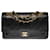 CHANEL TIMELESS MEDIUM lined FLAP CROSSBODY BAG IN BLACK QUILTED LAMB LEATHER - 100309 Lambskin  ref.855440