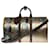 Louis Vuitton sac de voyage keepall 45 fornasetti en cuir doré-3335017753 Toile  ref.855477