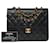 Timeless Chanel flap bag pouch shoulder bag in black leather101100  ref.855490