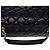 Chanel borsa a tracolla in pelle nera-101091 Nero - vista 10
