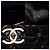 Chanel borsa a tracolla in pelle nera-101091 Nero - vista 6
