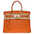 Hermès Bolso de mano de Birkin 30 en epsom naranja h-101113 Cuero  ref.855504