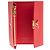 LOUIS VUITTON CAPUCINES COMPACT WALLET IN SCARLET RED TAURILLON LEATHER - view 5