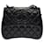 COLLECTOR CHANEL TRAPEZOIDAL HAND BAG IN BLACK QUILTED LAMB LEATHER -100706 Lambskin  ref.855587