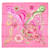 Hermès Carré 90 Pink Silk  ref.855814