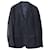 Ermenegildo Zegna Z Zegna Chaqueta americana con parche en el codo en lana negra Negro  ref.856289