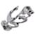 Cartier 18K Signature Logo Ring B4056700 Prata Metal  ref.856583