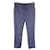 Pantaloni chino Fendi 42 Blu Cotone  ref.856818