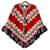 Chanel Neuer ikonischer Dallas-Poncho Mehrfarben Wolle  ref.857051