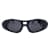 Autre Marque NICHT SIGN / UNSIGNIERTE Sonnenbrille T.  Plastik Schwarz Kunststoff  ref.857118