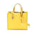 Marc Jacobs Leather Mini Grind Tote Bag Yellow Pony-style calfskin  ref.857197