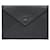 Louis Vuitton ENVELOPE DARK GRAY Grey Leather  ref.857801