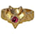 Vintage vergoldeter Ring Golden  ref.857821