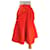 Jacquemus Un pantalon, leggings Cuir Orange  ref.857869