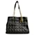 Dior Soft Bolso tote Lady Dior Negro Piel de cordero  ref.857904
