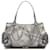Burberry Plaid Canvas Pilgirm Shoulder Bag Grey Cloth  ref.857918