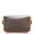 Louis Vuitton Monogramma Gibeciere MM M42247 Marrone - vista 3