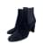 SAINT LAURENT  Ankle boots T.eu 36 Suede Black  ref.858052