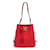 Louis Vuitton Leather Lockme Bucket Bag M54677 Red Pony-style calfskin  ref.858712