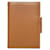 Hermès agenda cover Brown Leather  ref.858783