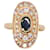 Autre Marque Rings Navy blue Gold hardware Yellow gold Gold  ref.859151