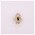 Autre Marque Anello in oro giallo con zaffiro e diamanti Blu navy Gold hardware - vista 4