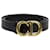 DIOR  Belts T.cm 85 Leather Black  ref.859474