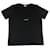 SAINT LAURENT Tops Camiseta.Algodón XL Internacional Negro  ref.859508