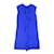 LOUIS VUITTON Robes T.fr 40 silk Soie Bleu  ref.859521