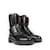 CHANEL  Boots T.eu 38 Leather Black  ref.859624